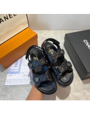 Modern Sandals Synthetic Leather Chanel