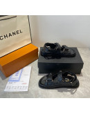 Modern Sandals Synthetic Leather Chanel