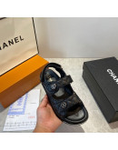 Modern Sandals Synthetic Leather Chanel