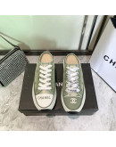 Casual luxury shoes with flat laces Chanel