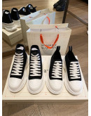 Alexander McQueen thick sole canvas shoes