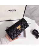 Monedero Acolchado cuero sintetico Chanel