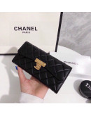 Monedero Acolchado cuero sintetico Chanel