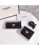 Monedero Acolchado cuero sintetico Chanel