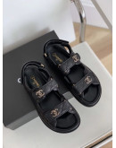 Casual synthetic leather sandals Chanel