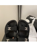 Casual synthetic leather sandals Chanel