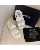 Casual synthetic leather sandals Chanel