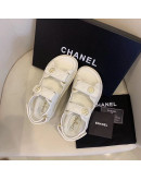 Casual synthetic leather sandals Chanel