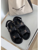 Casual synthetic leather sandals Chanel