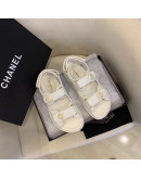 Casual synthetic leather sandals Chanel