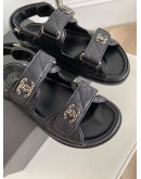 Casual synthetic leather sandals Chanel