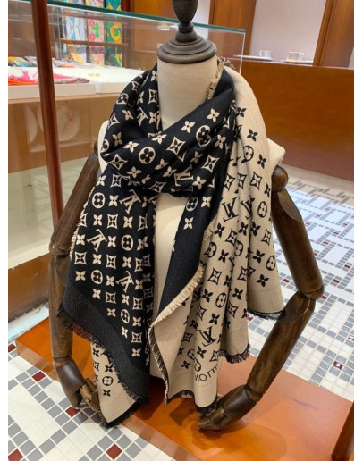 Louis Vuitton's striking classic scarf