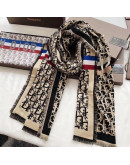 Classic scarf with dior motive