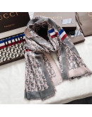 Classic scarf with dior motive