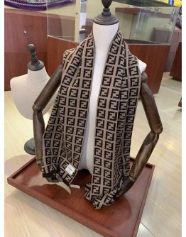 Casual scarf with Fendi reason