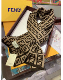 Casual scarf with Fendi reason