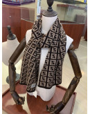 Casual scarf with Fendi reason