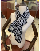 Casual scarf with Fendi reason