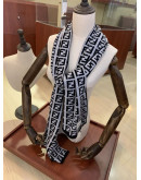 Casual scarf with Fendi reason