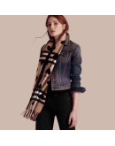 Burberry heart print scarf