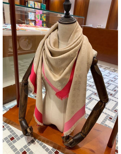 Louis Vuitton's striking classic scarf