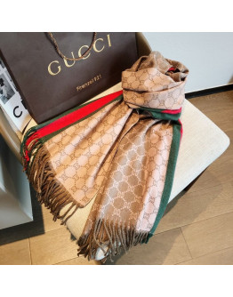 Classic Gucci Motif Scarf