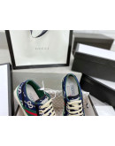 Gucci Casual Canvas And Leather Shoes