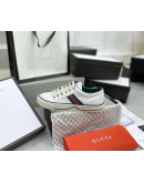 Gucci Casual Canvas And Leather Shoes