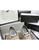 Gucci Casual Canvas And Leather Shoes