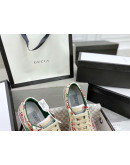 Gucci Casual Canvas And Leather Shoes