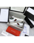 Gucci Casual Canvas And Leather Shoes