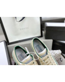 Gucci Casual Canvas And Leather Shoes