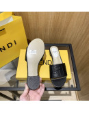 Synthetic leather sandals with Fendi reason