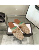 Synthetic leather sandals and gucci polyester