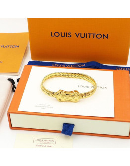 Luxury gold battery bracelet Louis Vuitton