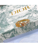 Dior stainless steel rings