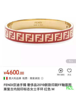 Modern Pulsera with Fendi motif