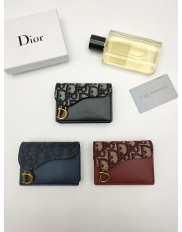 Cartera Cuadrada cuero sintetico Con Motivo Dior