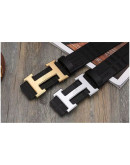 High -end belt with Hermes paint design