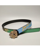 Synthetic belt with Versace Luxury Buckle