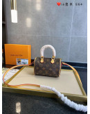 Round shoulder bag with synthetic leather handles Louis Vuitton