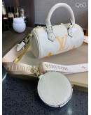 Round shoulder bag Padded synthetic leather Louis Vuitton