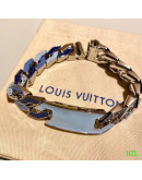 Adjustable chain bracelet with Louis Vuitton diamonds