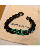 Adjustable chain bracelet with Louis Vuitton diamonds