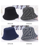 High -end dior high -end reversible hat