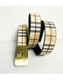 Reversible belt on Burberry