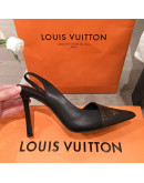 Louis Vuitton Pointed Toe Sandals With Thin Heels