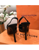 Louis Vuitton Pointed Toe Sandals With Thin Heels