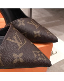 Louis Vuitton Pointed Toe Sandals With Thin Heels