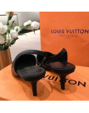 Louis Vuitton Pointed Toe Sandals With Thin Heels